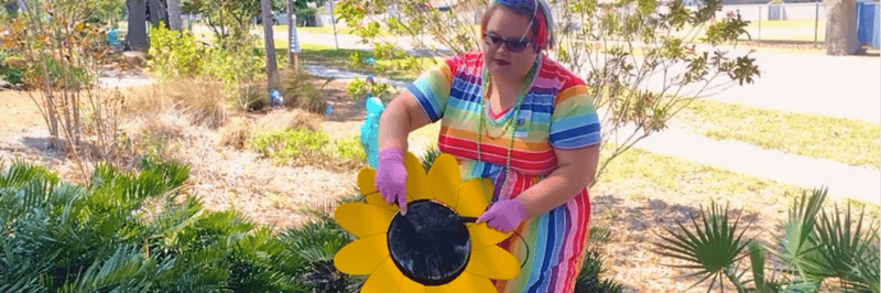 Palm Harbor Library's Outdoor Music Garden Fosters Future Musicians of All Ages and Abilities Post-Covid
